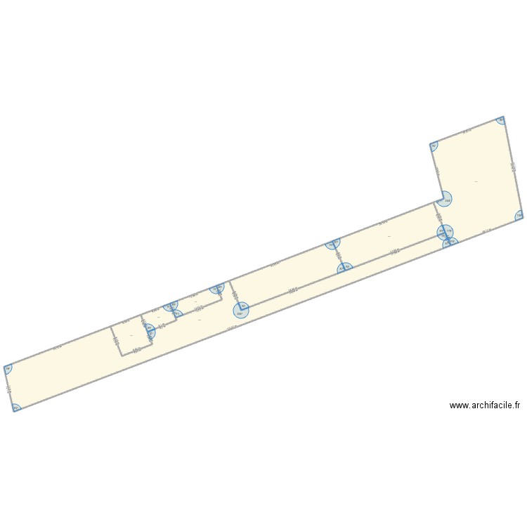 plan1. Plan de 6 pièces et 1973 m2