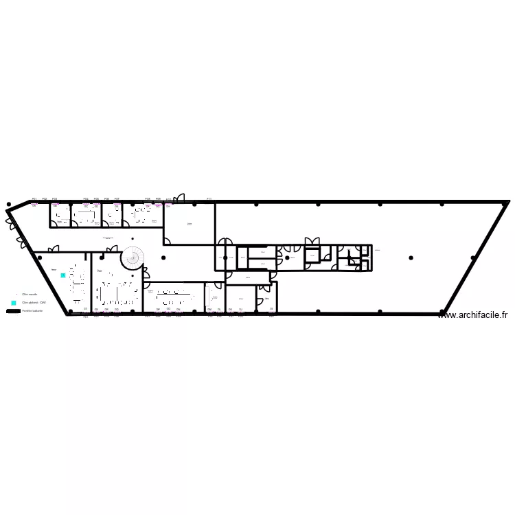 Toulouse Brindejonc RDC - Plan clim. Plan de Toulouse Brindejonc RDC - Plan clim. Plan de