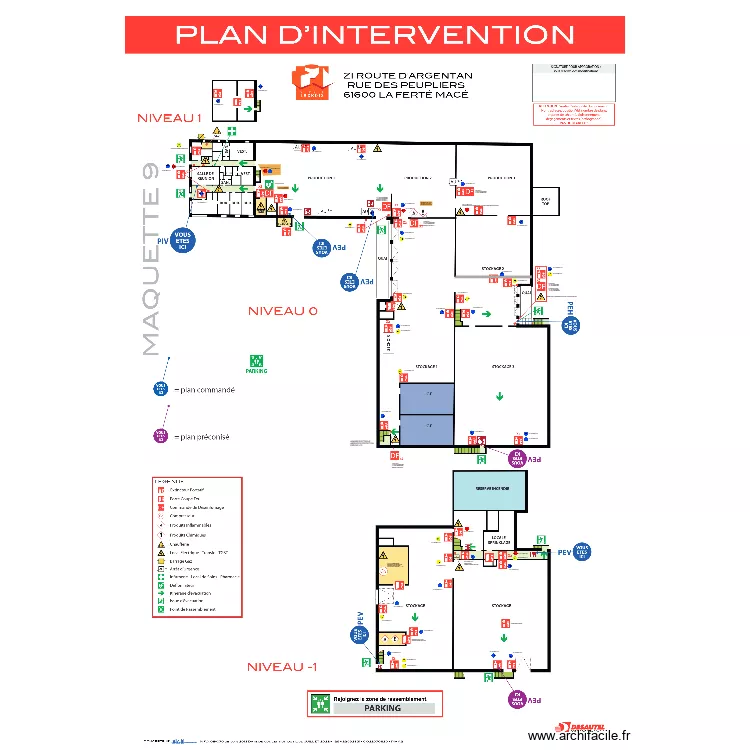 N4 LACROIX EMBALLAGE. Plan de 