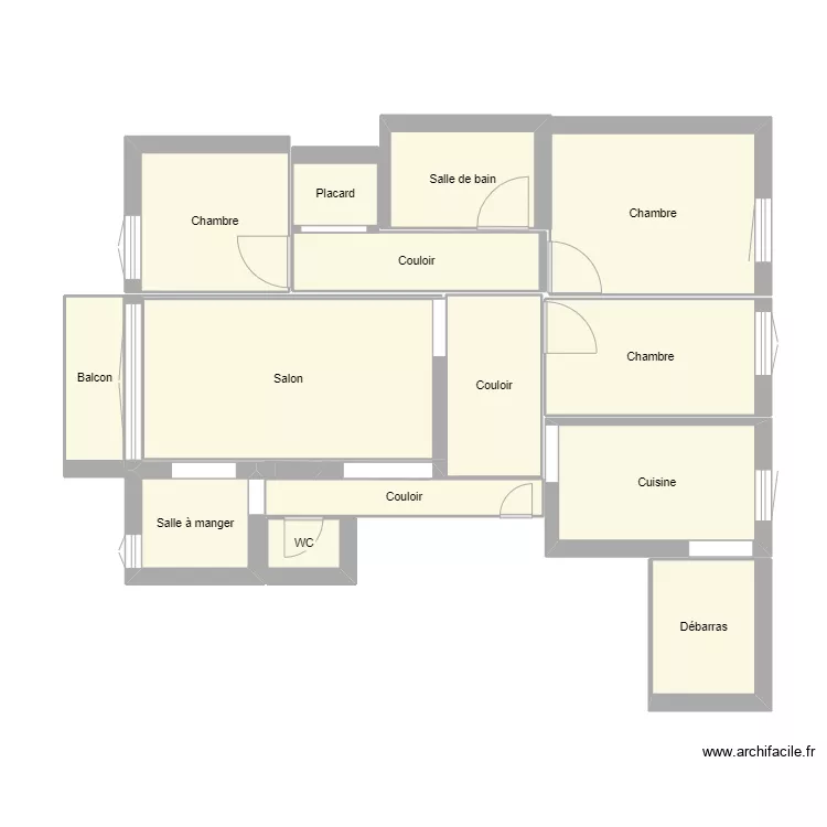 alen&ccedil;on. Plan de 