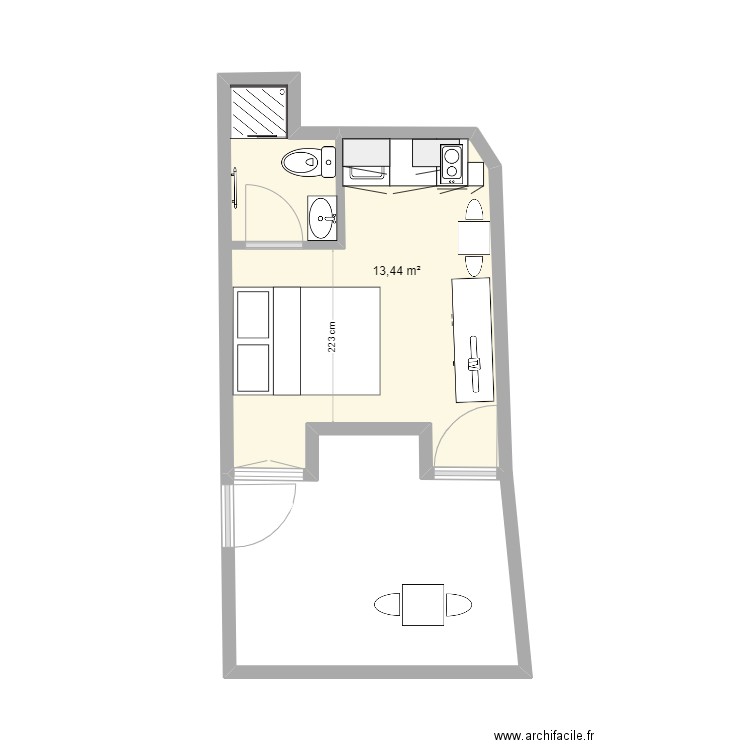 La Suite 24. Plan de 0 pièce et 0 m2
