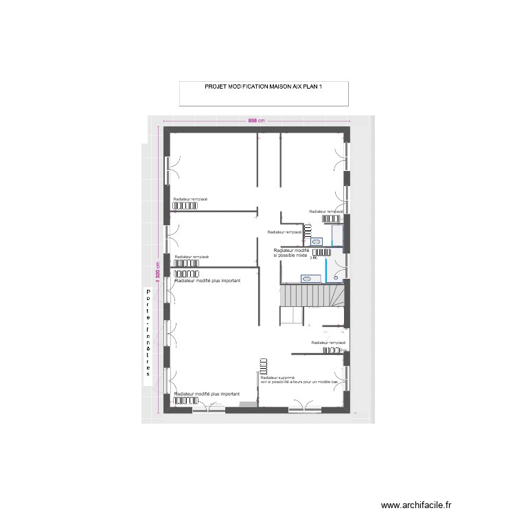 MAISON AIX BLANDIN CHAUFFAGES. Plan de 0 pièce et 0 m2 MAISON AIX BLANDIN CHAUFFAGES. Plan de 0 pièce et 0 m2