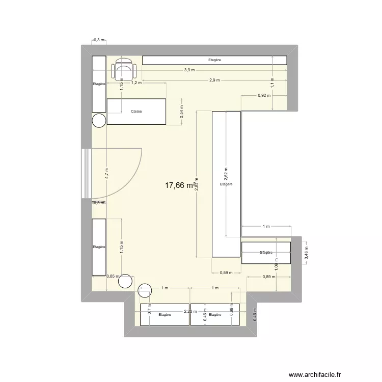ImageInAir. Plan de 1 et 18 m² ImageInAir. Plan de 1 et 18 m²