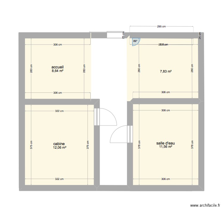 institut. Plan de 0 pièce et 0 m2