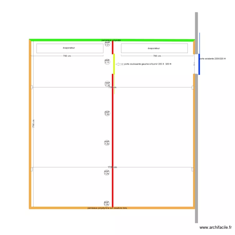 Daudet Alain Pessines 17810. Plan de 