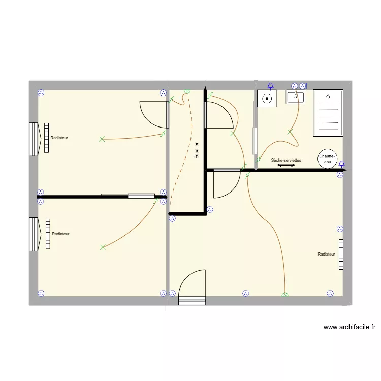 Bussieres. Plan de Bussieres. Plan de