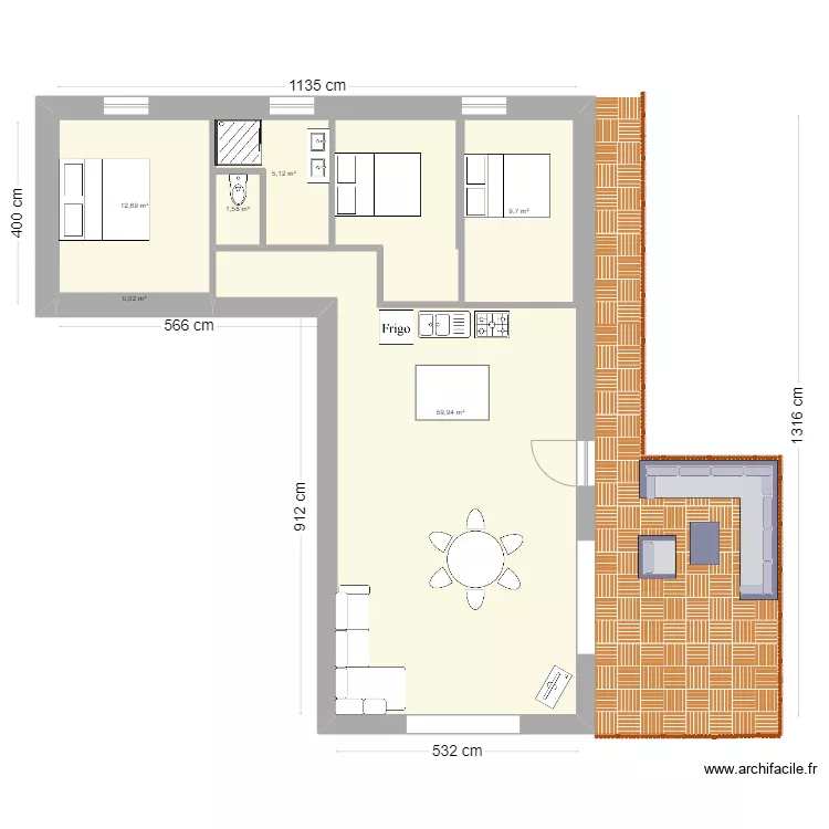 Les Portes 2. Plan de Les Portes 2. Plan de
