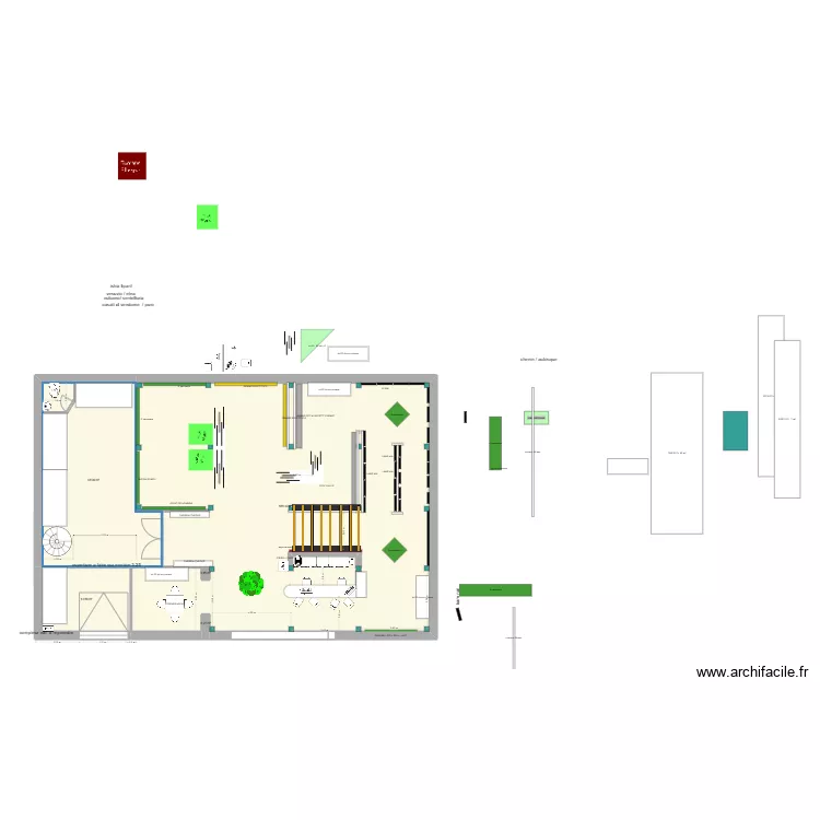 implantation LA SEYNE 2025 davy CAISSE CENTRALE. Plan de 