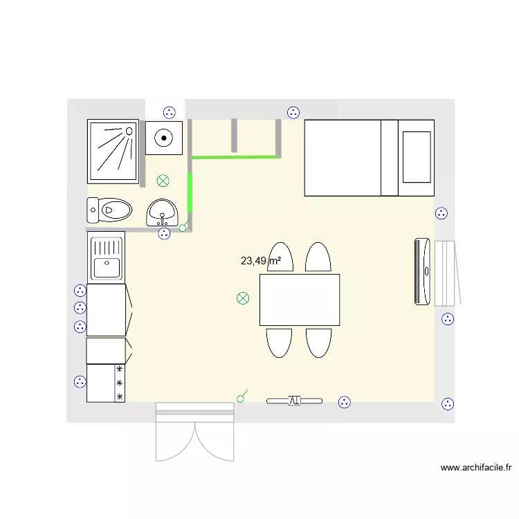 20M². Plan de 20M². Plan de