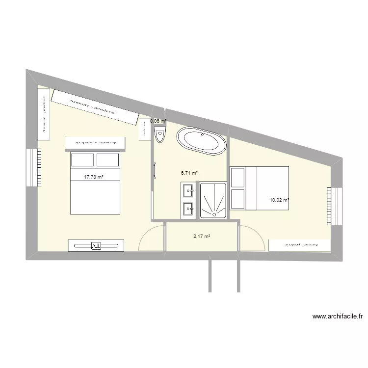 Plan 3 bonnes dimensions. Plan de 