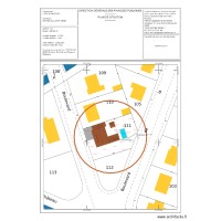plan de masse M. COUPE