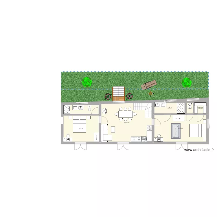 Ecurie 290624. Plan de 