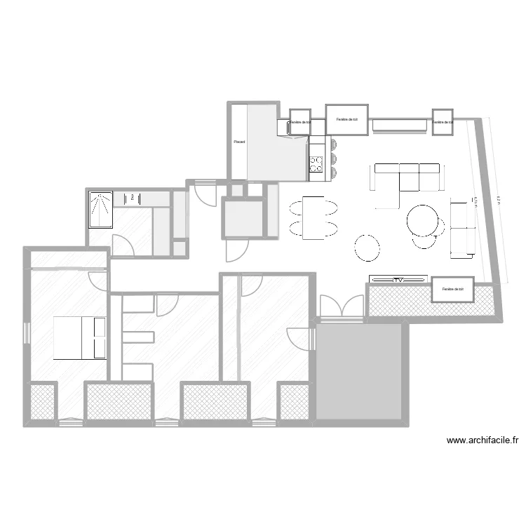 Ferron cuisine. Plan de 24 pièces et 88 m² Ferron cuisine. Plan de 24 pièces et 88 m²