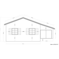 Avant projet façade OUEST