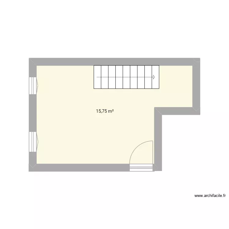 Appart Alice 2. Plan de 1 Pièce et 16 m² Appart Alice 2. Plan de 1 Pièce et 16 m²