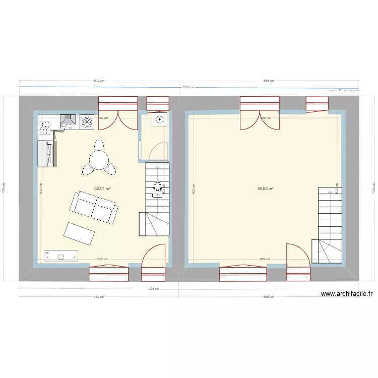 location maguy 01. Plan de 