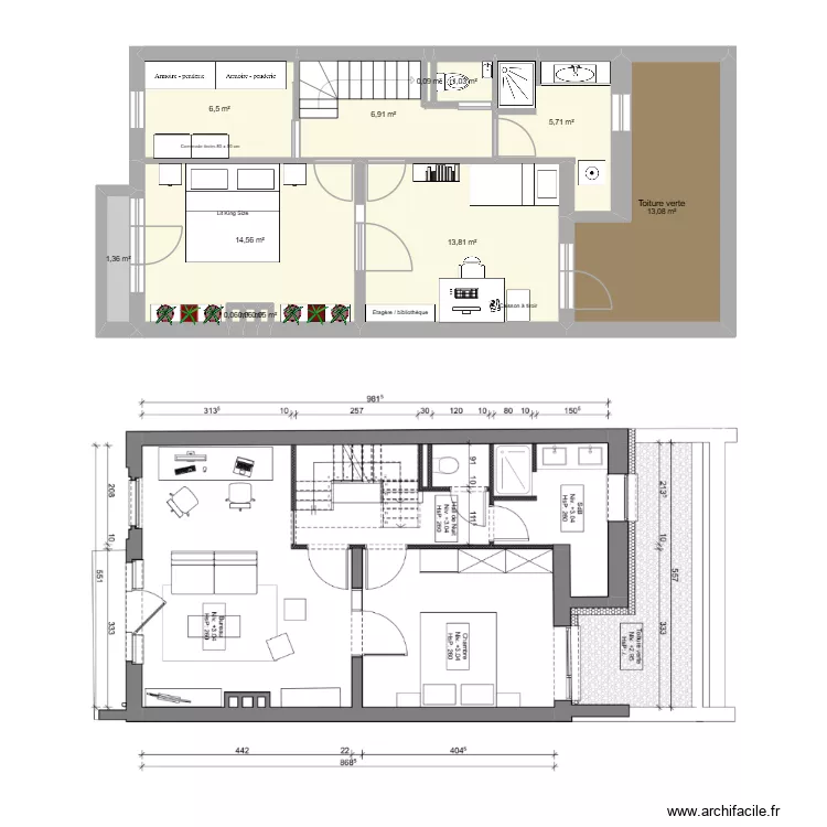 31 Krains - Niv. 1. Plan de 