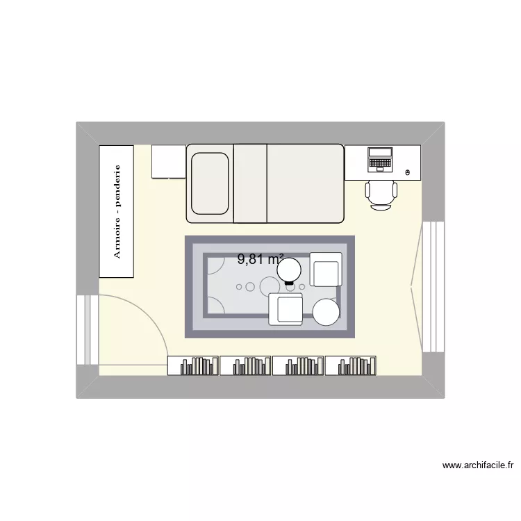 nouvelle chambre m. Plan de 1 et 10 m² nouvelle chambre m. Plan de 1 et 10 m²