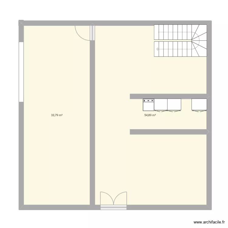 MAISON. Plan de 