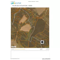 plan de situation 1:5000