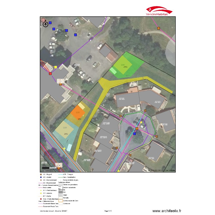 Les HERBIERS - Site 1 demoiselle nv logts-v3. Plan de 0 pièce et 0 m2