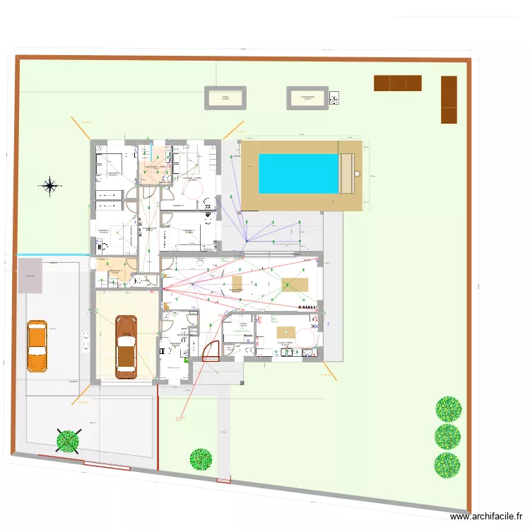 Gorisse PP13 elec spots g. Plan de 20  et 1051 m²