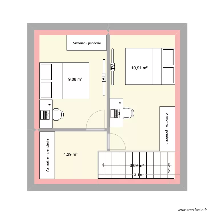 DUPLEX APPT C. Plan de 