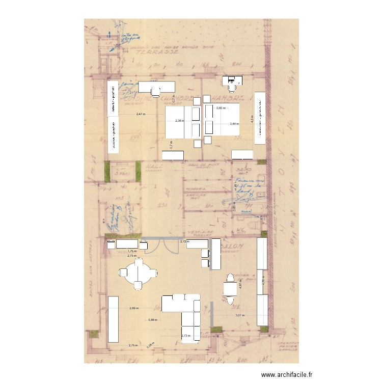grecoA2. Plan de 0 pièce et 0 m2