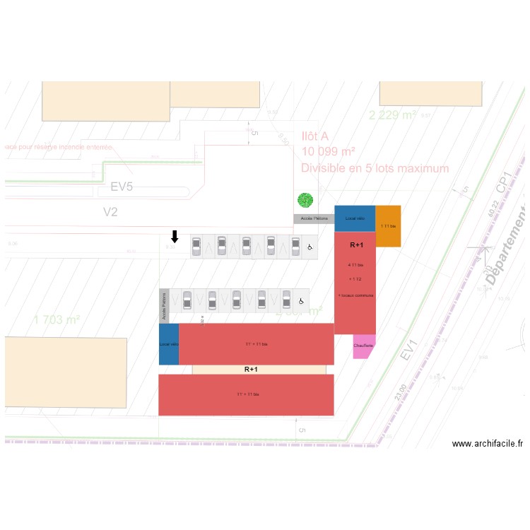 LUCON - AGROPOLIS. Plan de 0 pièce et 0 m2