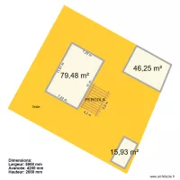 Plan de masse projet ref DEPARIS