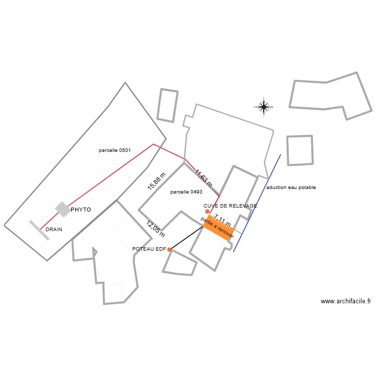 plan de masse fin sadegh 2. Plan de 7 pièces et 785 m2