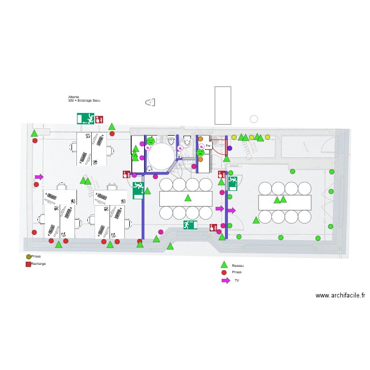 bureau elec. Plan de 0 pièce et 0 m2