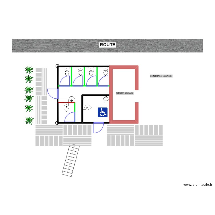 WC projet 2025. Plan de 0 pièce et 0 m2
