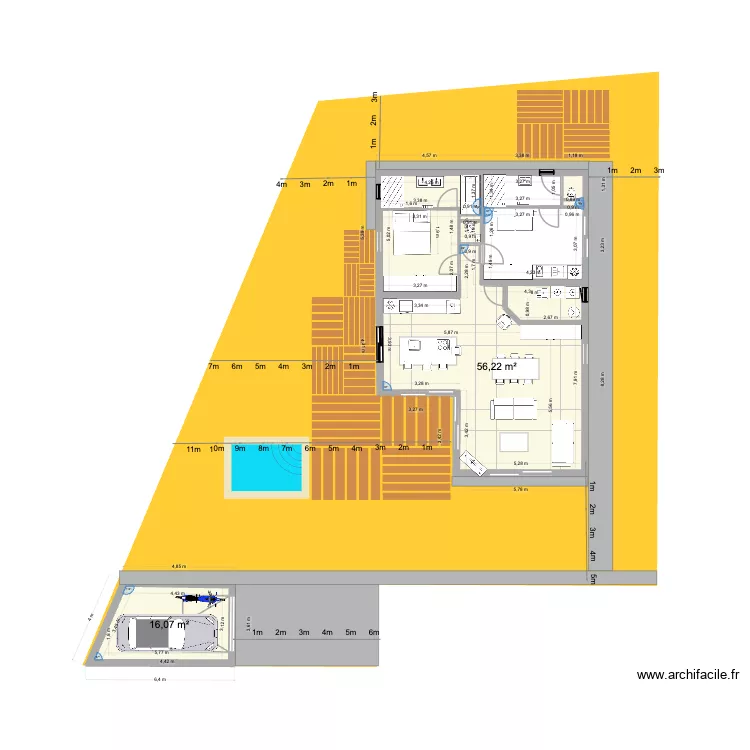 2026-17-09 - Plan LM (Fenêtre tabl.salon). Plan de 6 et 110 m² 2026-17-09 - Plan LM (Fenêtre tabl.salon). Plan de 6 et 110 m²