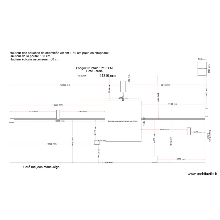TerrasseBatimentBversion2. Plan de 0 pièce et 0 m2