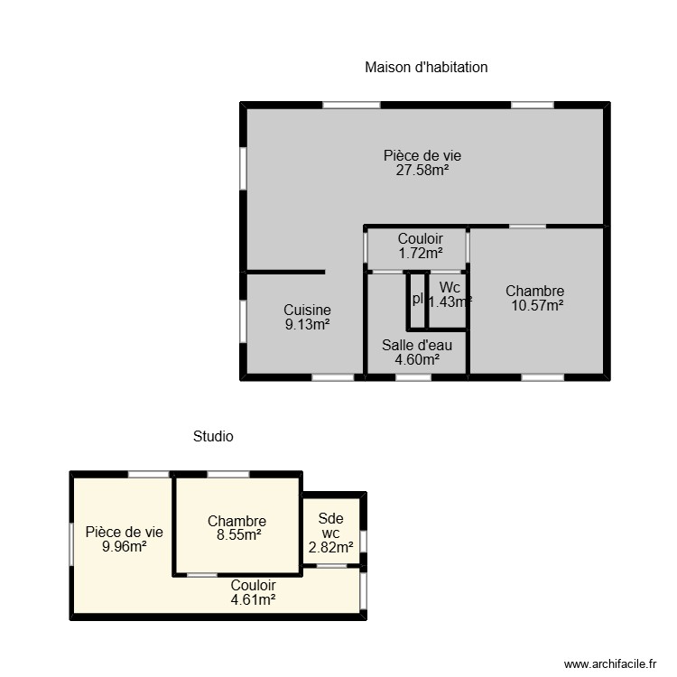 Penisson Mesurage. Plan de 0 pièce et 0 m2 Penisson Mesurage. Plan de 0 pièce et 0 m2