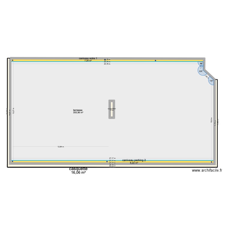 residence Alice. Plan de 5 pièces et 390 m2