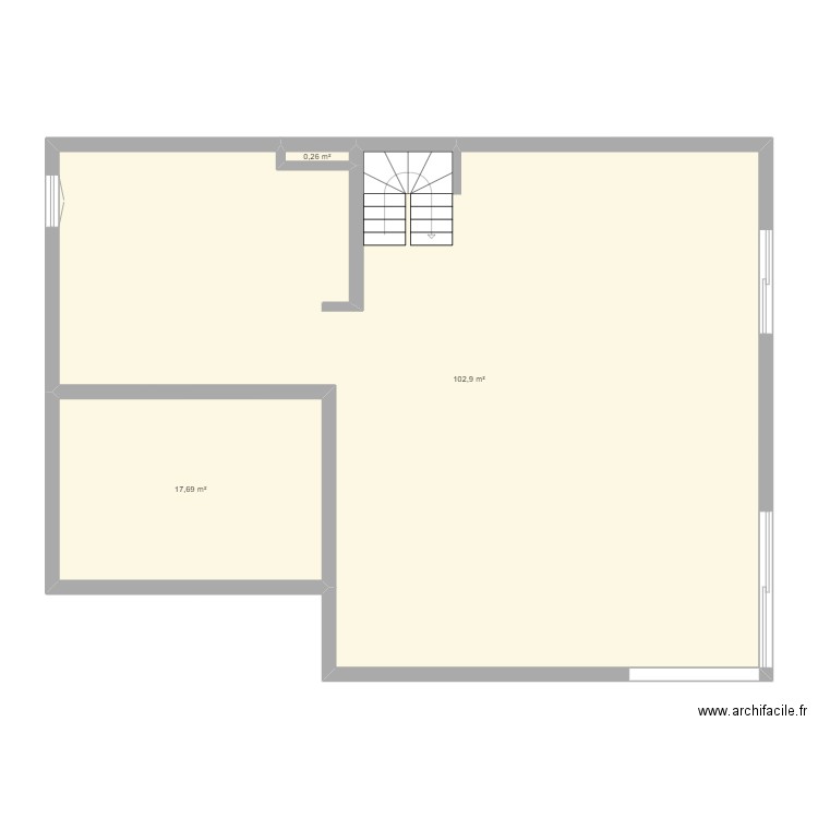 N1 Projet Volkrange 1. Plan de 3 pièces et 121 m2
