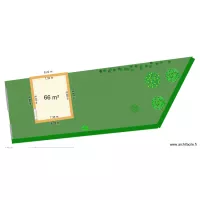 plan de mass rdc mur 45 avec jardin