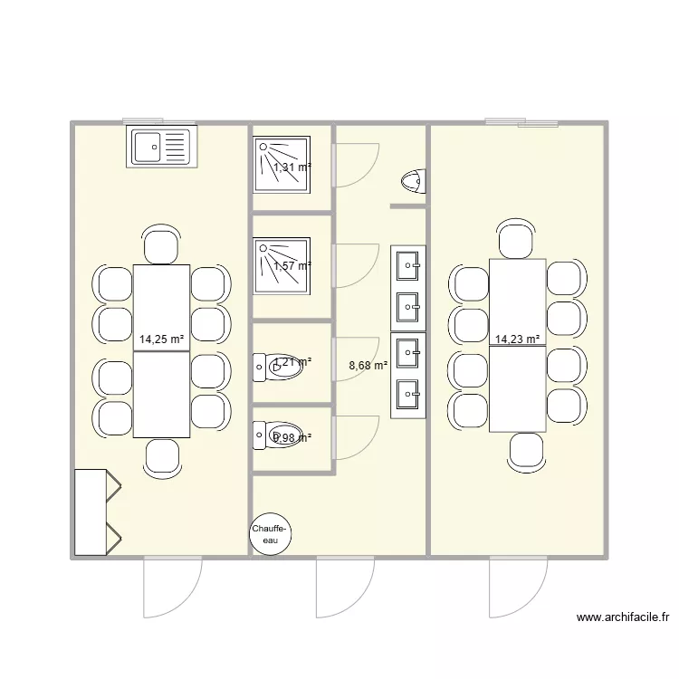 IGE - CHANTIER CHAMBERY. Plan de 