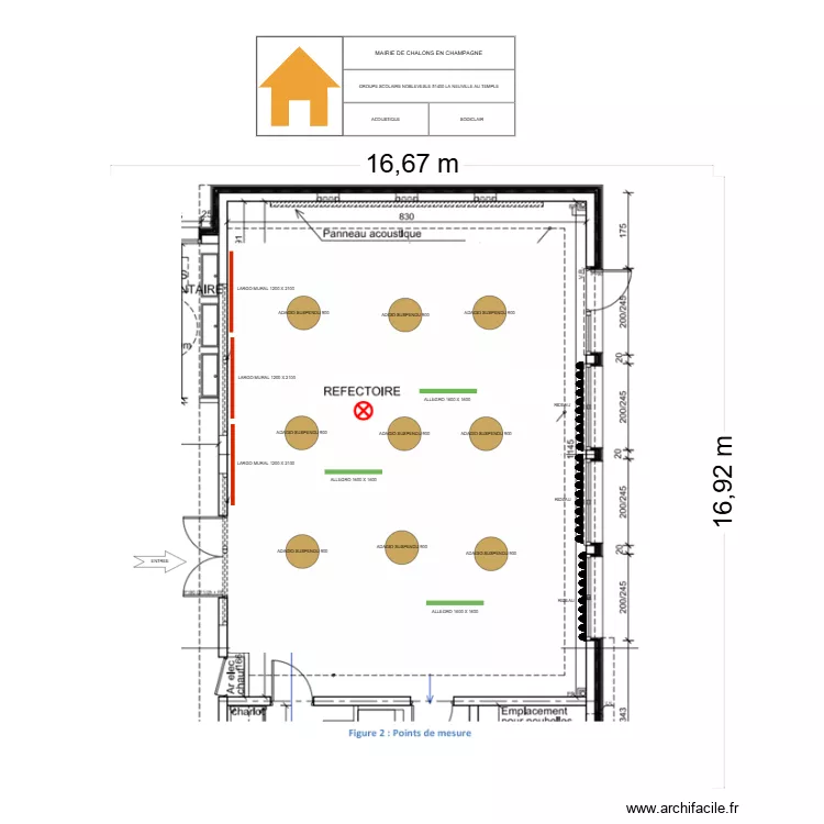 Mairie Chalon en Champagne GS Noblevelse. Plan de Mairie Chalon en Champagne GS Noblevelse. Plan de