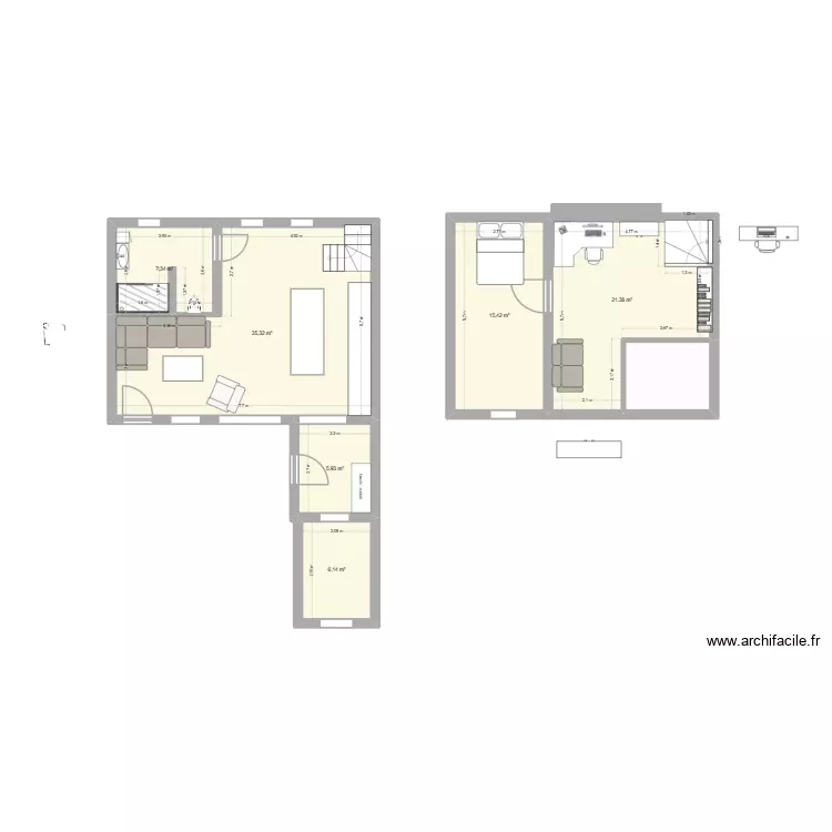Maison 2026. Plan de 7 Pièces et 97 m² Maison 2026. Plan de 7 Pièces et 97 m²