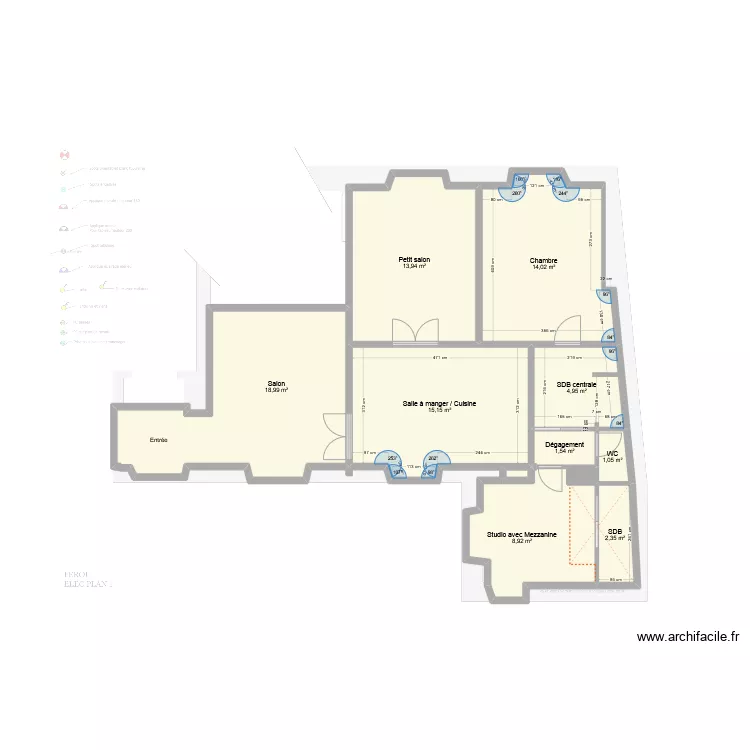 4 F&eacute;rou. Plan de 