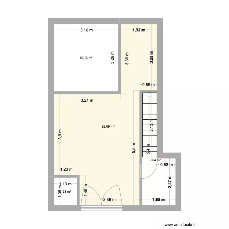 garage modifie. Plan de 4 et 44 m² garage modifie. Plan de 4 et 44 m²