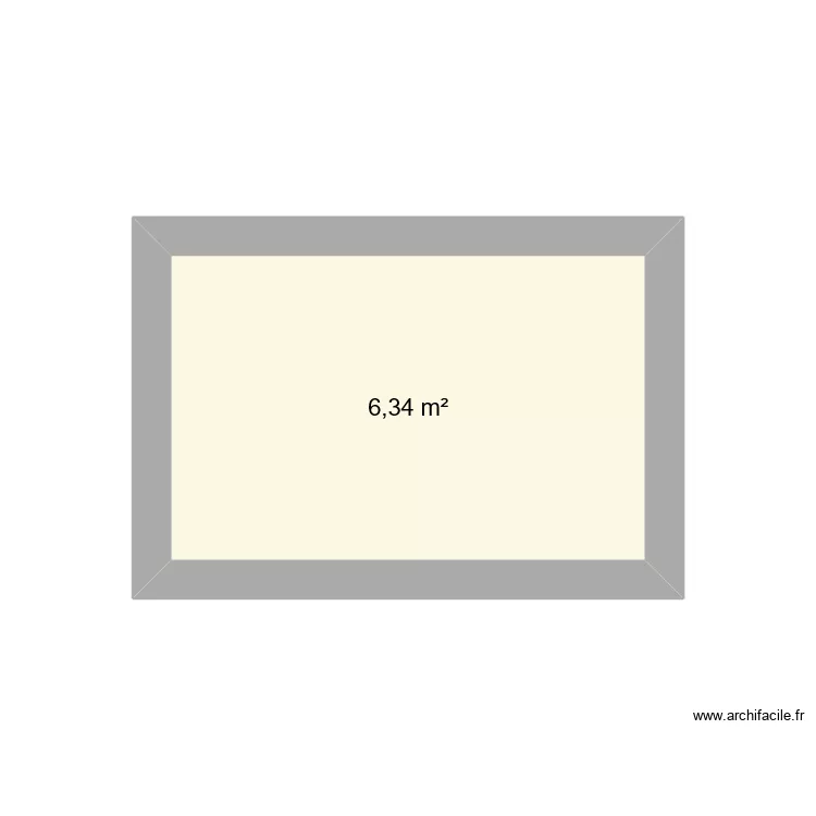 Test Pio. Plan de 1 et 6 m² Test Pio. Plan de 1 et 6 m²