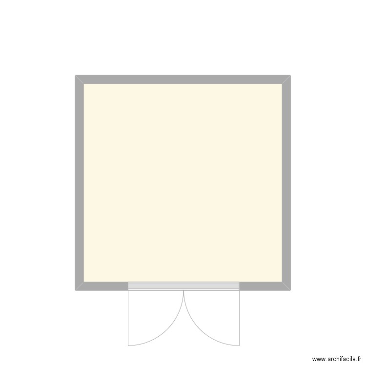 PVC buitenberging. Plan de 0 pièce et 0 m2