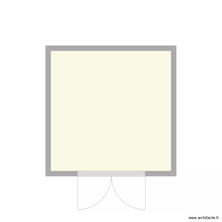 PVC buitenberging. Plan de 