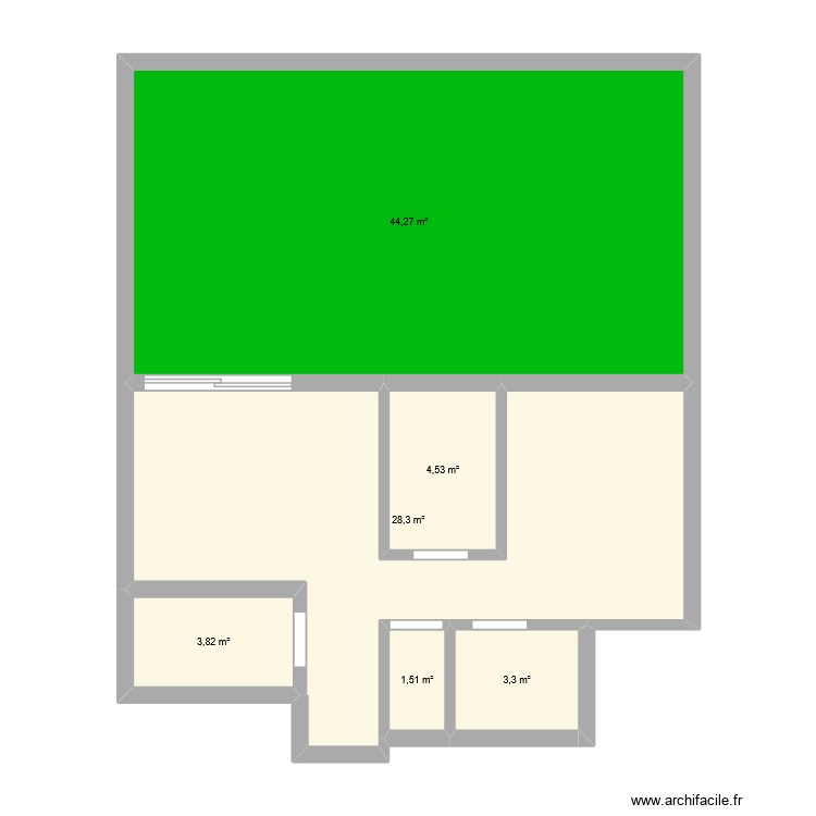 cros. Plan de 0 pièce et 0 m2