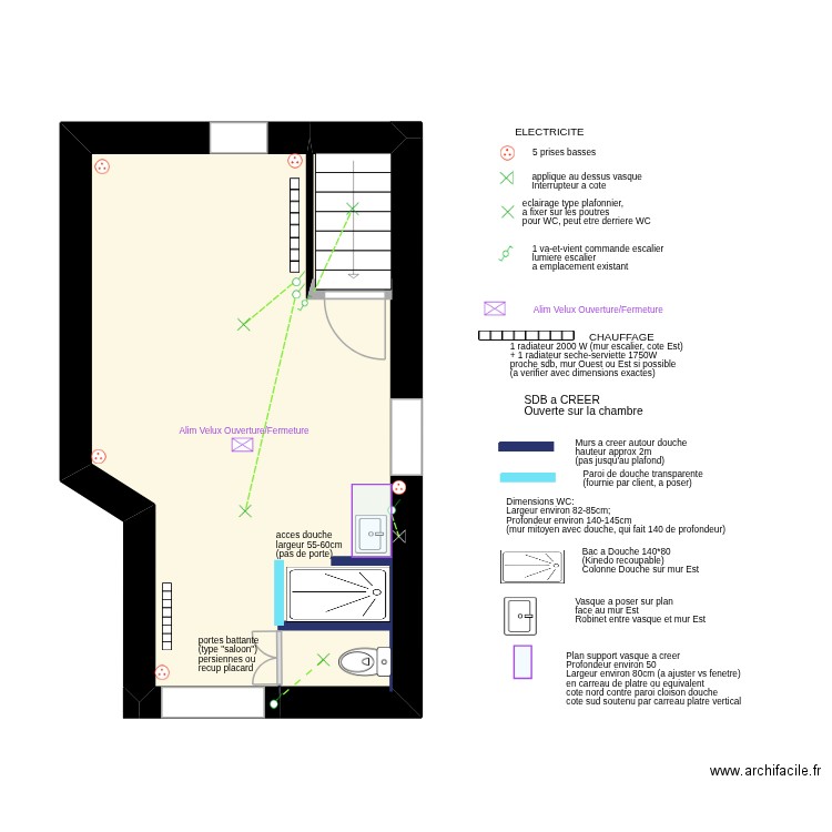 202511_Gars_etg2. Plan de 1 pièce et 25 m2