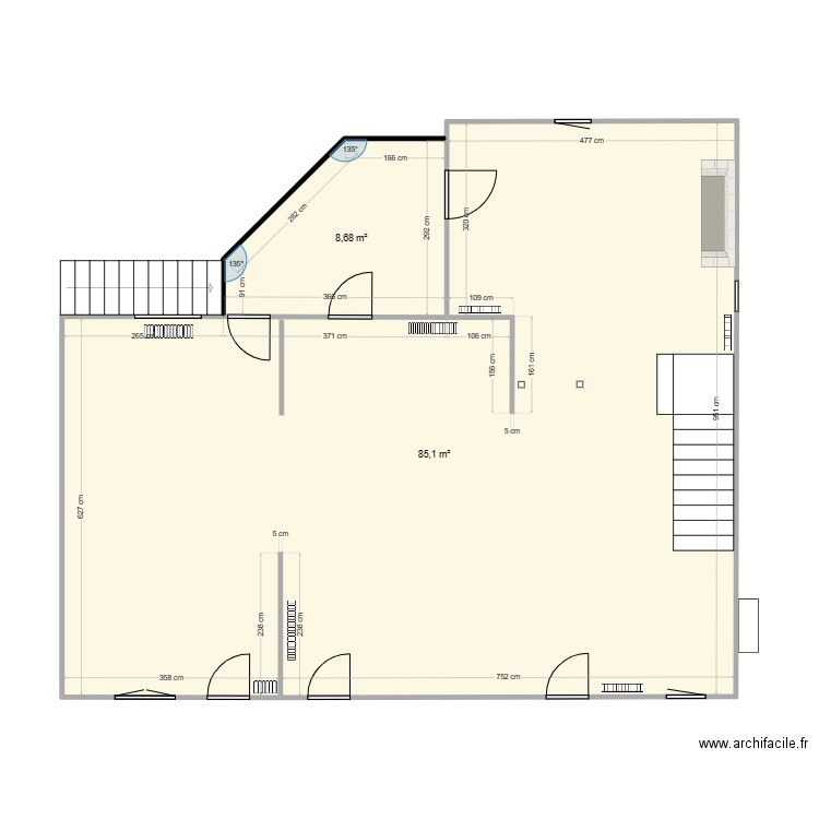 maisonnette suite. Plan de 0 pièce et 0 m2